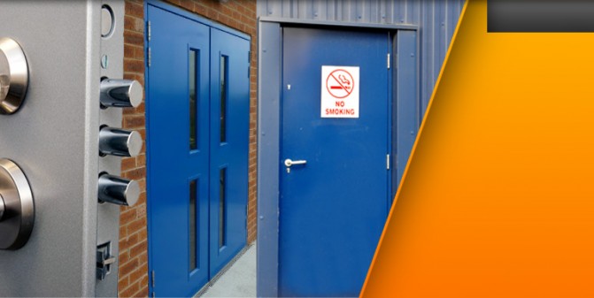 Metal Security Doors, Steel Security Door, Fire Exits - MDM Security Doors