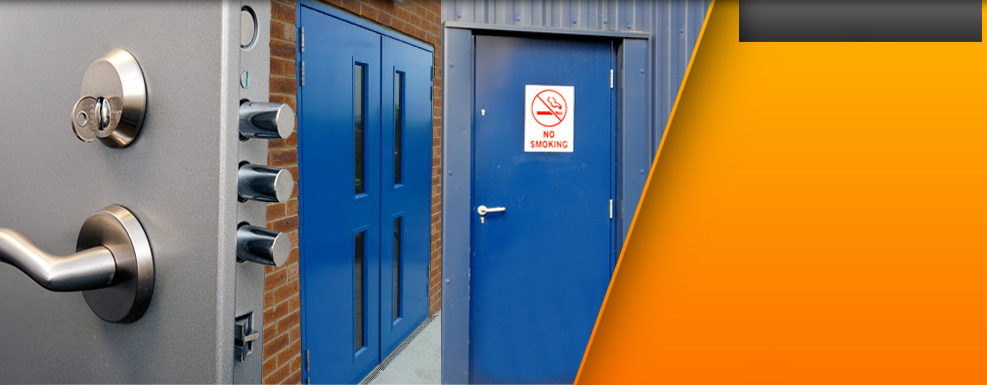 Metal Security Doors, Steel Security Door, Fire Exits - MDM Security Doors