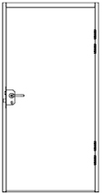 Single Security Doors