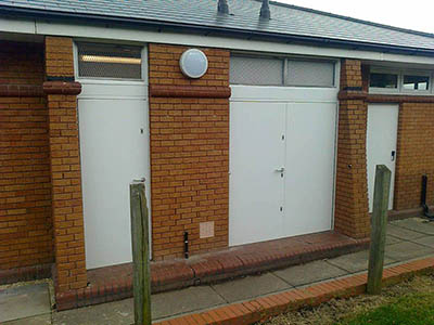 Security Fire Exit Doors Annesley Parish Hall