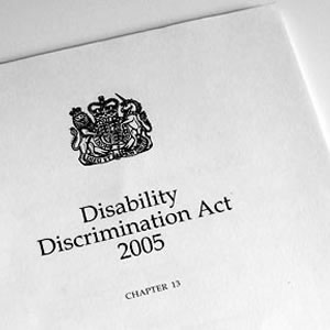 Disability and Discrimination Act